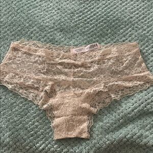 Victoria's Secret Cream Lace Panties